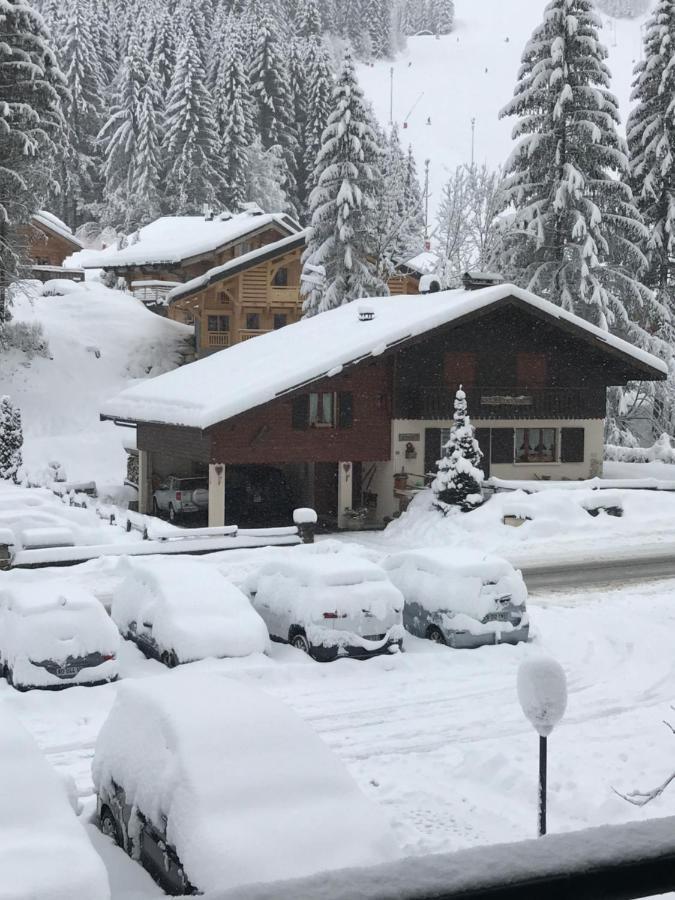 La Montagne « Un Coin D'Oxygene » Lejlighed Châtel Eksteriør billede