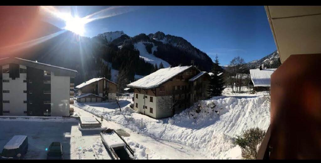 La Montagne « Un Coin D'Oxygene » Lejlighed Châtel Eksteriør billede